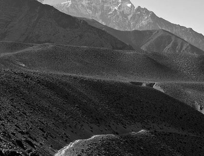 Mountains as far as you can see